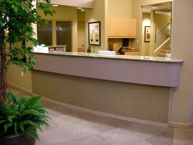 Office reception desk