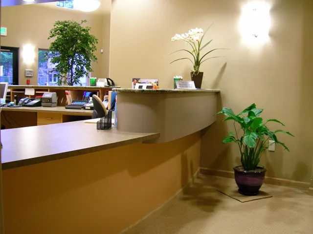 Office reception desk