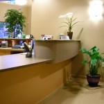 Office reception desk